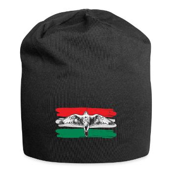 Hungary Origin Gift idea - Jersey Beanie - black - Front