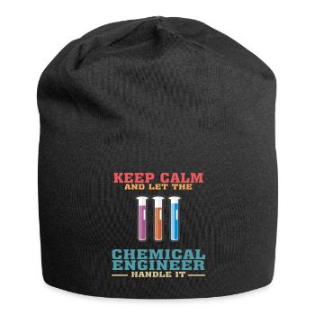 Funny Chemical Engineering Quote for Chemical Engi - Jersey Beanie - black - Front