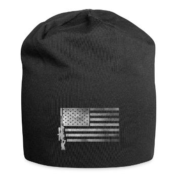 Military Usa Sniper - Jersey Beanie - black - Front