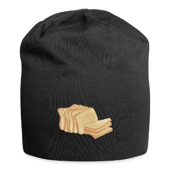 Pain Toast Leib - Bonnet en jersey - noir - Devant