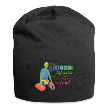 Electrician - Jersey Beanie - black - Front