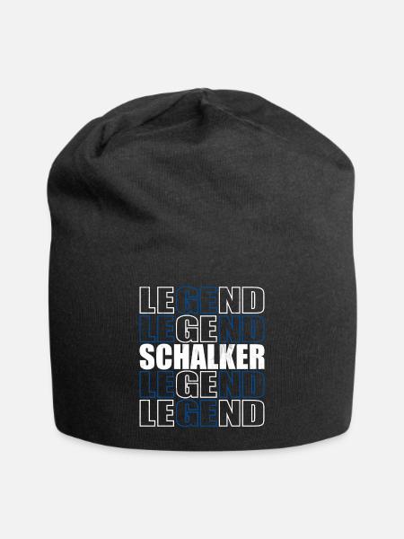 Schalker Legend | Gelsenkirchen Schalke Geschenk - Jersey-Beanie - Schwarz