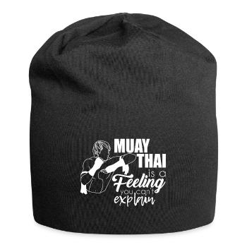 Muay Thai - Jersey Beanie - black - Front