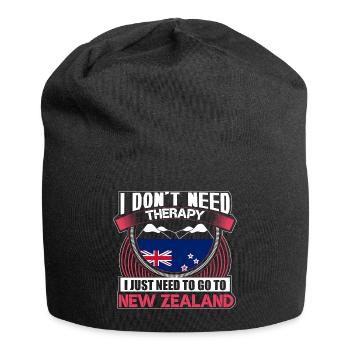 Neuseeland Polynesien Heimatland Geschenkidee - Jersey-Beanie - Schwarz - Vorne