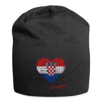 Croatia - Jersey-Beanie - Schwarz - Vorne