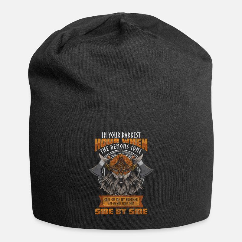 Odin Thor Valhalla - Jersey Beanie - black