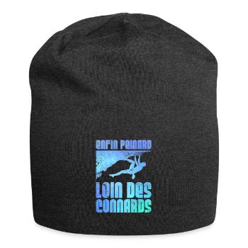 Finally quiet climbing - Jersey Beanie - charcoal grey - Front