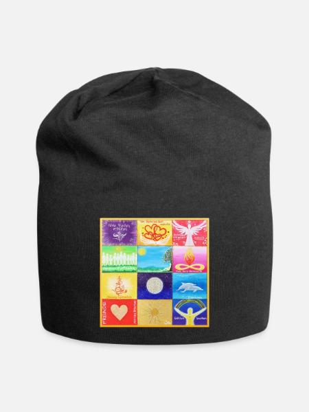 JahresBild 2022 - Sonja Ariel von Staden - Jersey-Beanie - Schwarz