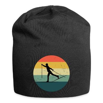 Ski de fond Classique Ski de fond - Bonnet en jersey - noir - Devant