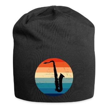 Saxophone Saxophone Homme Saxophone - Bonnet en jersey - noir - Devant