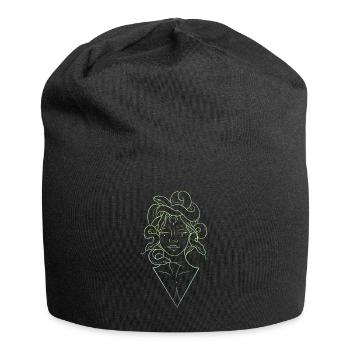 Médusa lineart - Bonnet en jersey - noir - Devant