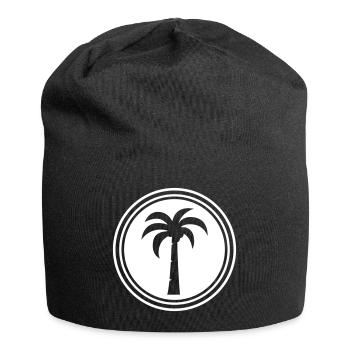 symbole de la paume - Bonnet en jersey - noir - Devant