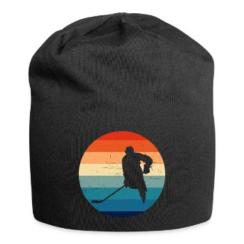 Hockey sur glace Hockey sur glace Hockey sur glace Hockey sur glace sp - Bonnet en jersey - noir - Devant