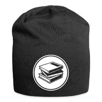 Lire des livres - Bonnet en jersey - noir - Devant