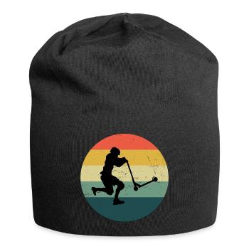 Scooter kick scooter stunt scooter stunt scooter - Jersey Beanie - black - Front