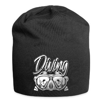 Plongeurs plongeurs - Bonnet en jersey - noir - Devant