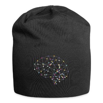 Tee-shirt intelligent pour les gens intelligents - Bonnet en jersey - noir - Devant
