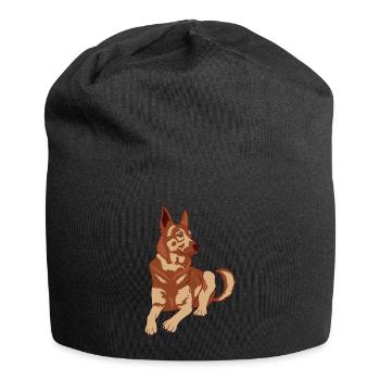 Niedlicher entzückender Hund für zertifizierten Hundeliebhaber T-Shirt - Jersey-Beanie - Schwarz - Vorne