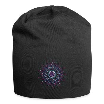 Mandala - Jersey Beanie - black - Front