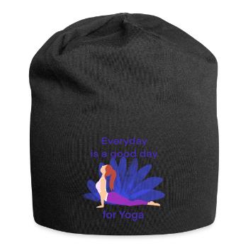 Yoga - Jersey Beanie - black - Front