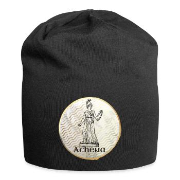 Athéna Déesse Mythologie grecque - Bonnet en jersey - noir - Devant