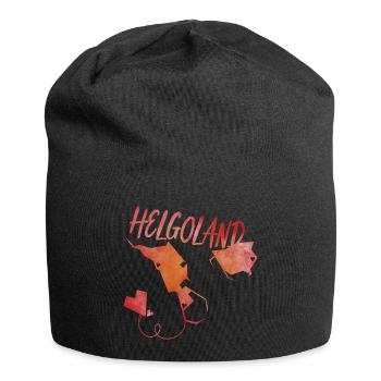 Helgoland - Jersey-Beanie - Schwarz - Vorne