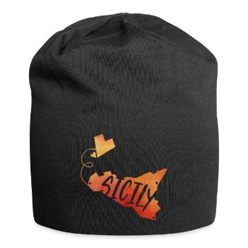 Sicile - Bonnet en jersey - noir - Devant