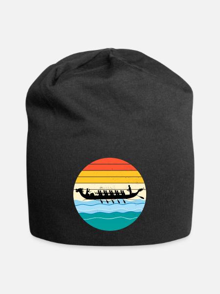 Drachenboot Racing Crew Paddlers Wassersport - Jersey-Beanie - Schwarz