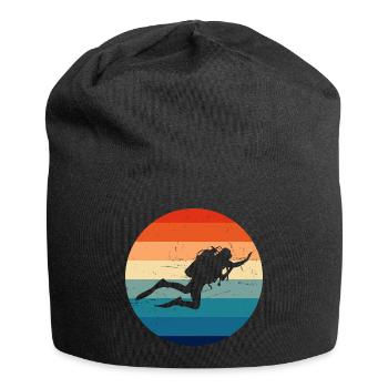Plongée Plongée Libre Plongée Hommes Plongée Plongée Sous-Marine - Bonnet en jersey - noir - Devant