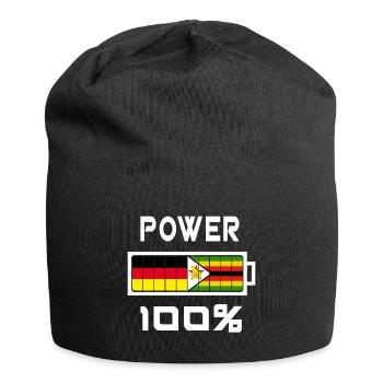 100 Power Allemagne Zimbabwe - Bonnet en jersey - noir - Devant