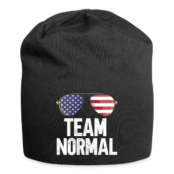 Équipe Normale - Bonnet en jersey - noir - Devant