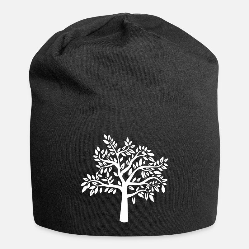 Schritt - Jersey-Beanie - Schwarz