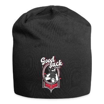 Voodoo Hexerei Geschenkidee - Jersey-Beanie - Schwarz - Vorne