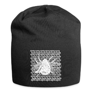 APES - Typographic Bee - Jersey Beanie - black - Front