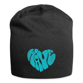 Vague - Bonnet en jersey - noir - Devant
