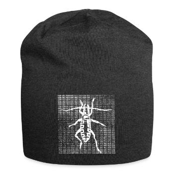 Bitbug - ver numérique - Bonnet en jersey - charbon - Devant