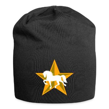 Cool Horses Horse Love Icelandic Horses Horse Fan - Jersey Beanie - black - Front