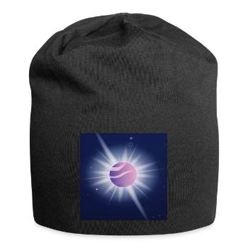 Jupiter - Bonnet en jersey - noir - Devant