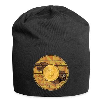 Bitcoin Bearish Bullish Traiding Traider Hodl - Bonnet en jersey - noir - Devant