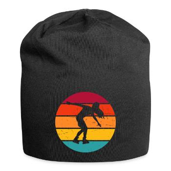 Roller Skate Men Roller Skating Roller Skating - Jersey Beanie - black - Front