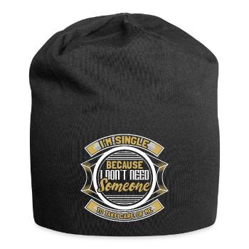 Cadeau du Parti de l’indépendance unique - Bonnet en jersey - noir - Devant