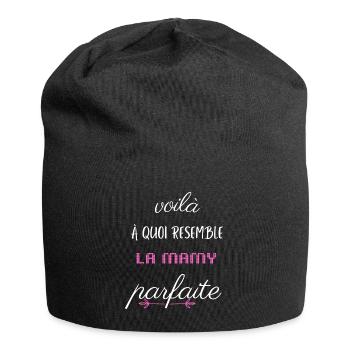 t shirt mamy parfaite - Bonnet en jersey - noir - Devant
