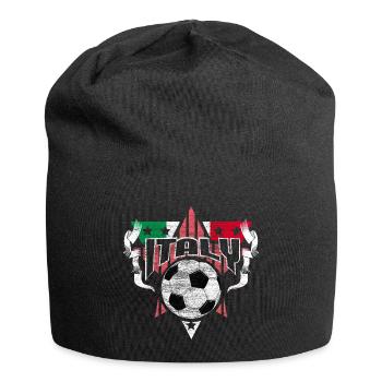 Idée cadeau de l’équipe nationale de football d’Italie - Bonnet en jersey - noir - Devant