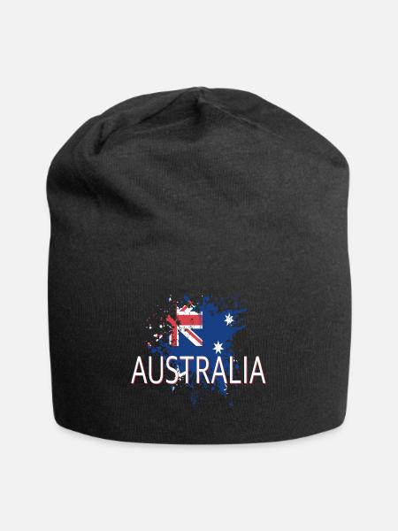 Australia - Jersey-Beanie - Schwarz