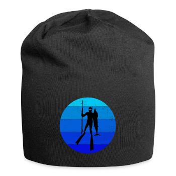 Pêche sous-marine Pêche sous-marine Pêche au harpon - Bonnet en jersey - noir - Devant