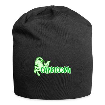 Capricorne Ciel Astrologie ésotérique Superstition - Bonnet en jersey - noir - Devant
