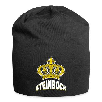 Aberglaube Steinbock Horoskop Astronomie Esoterik - Jersey-Beanie - Schwarz - Vorne