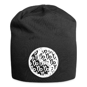 Steinbock Gestirne Vintage Aberglaube Sternzeichen - Jersey-Beanie - Schwarz - Vorne