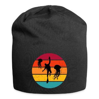 Diver Diver Hommes Scuba Diver Plongée Libre - Bonnet en jersey - noir - Devant