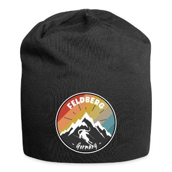 Skifahren in Feldberg - Deutschland - Jersey-Beanie - Schwarz - Vorne